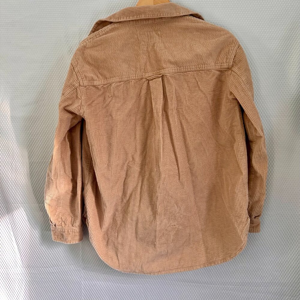 American Eagle Corduroy Button Down Shirt Long Sleeve Size XS - Picture 2 of 3